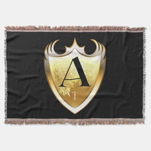 アルファベット文字 スローブランケット (正面)