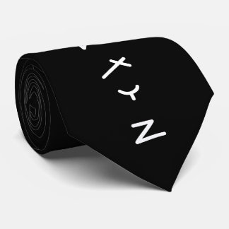 アルファベット文字 ネクタイ