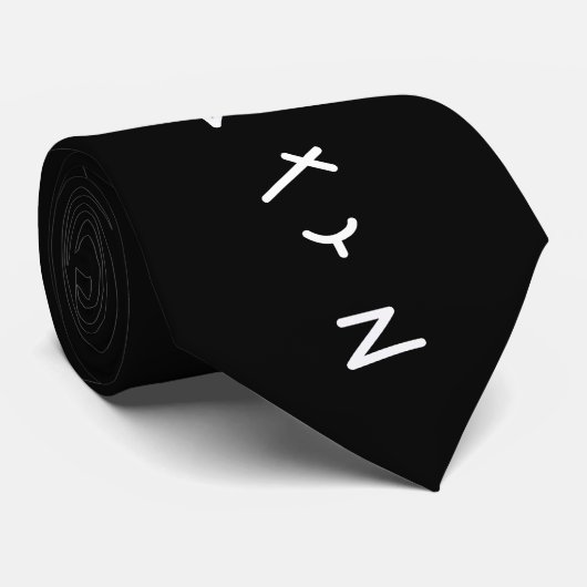 アルファベット文字 ネクタイ (ロール)