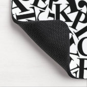 アルファベット文字 マウスパッド (コーナー)