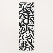 アルファベット文字 ヨガマット (正面)