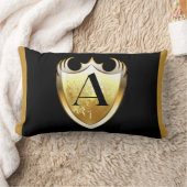 アルファベット文字 ランバークッション (ブランケット)