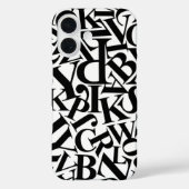 アルファベット文字 Case-Mate iPhoneケース (裏面)