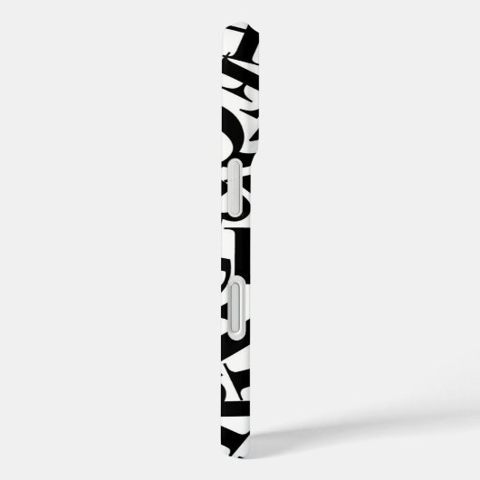 アルファベット文字 Case-Mate iPhoneケース (裏面 / 右)