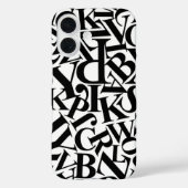 アルファベット文字 Case-Mate iPhoneケース (裏面)