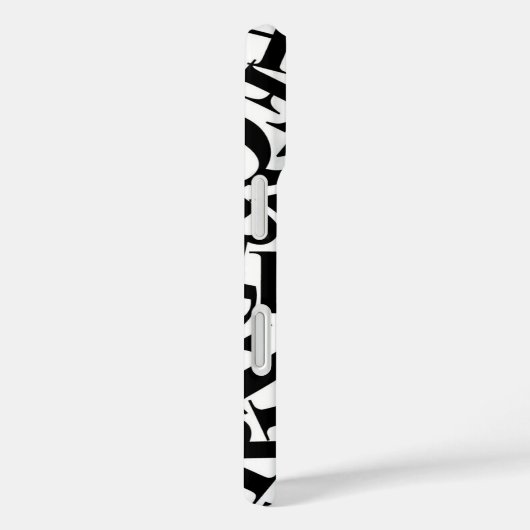 アルファベット文字 Case-Mate iPhoneケース (裏面 / 右)