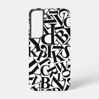 アルファベット文字 SAMSUNG GALAXY S22ケース