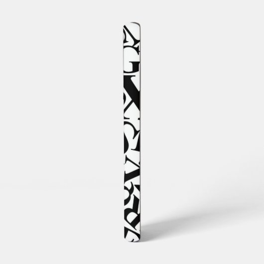 アルファベット文字 SAMSUNG GALAXYケース (左側面)