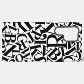 アルファベット文字 SAMSUNG GALAXYケース (裏面横)