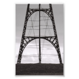 アルファベット文字A3 4x6白黒 フォトプリント