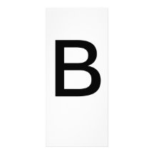 アルファベット文字B学の教育カード