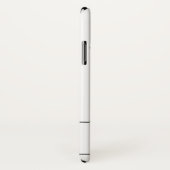 アルファベット文字B水色ラベンダーユーカリ Case-Mate iPhoneケース (裏面/右)