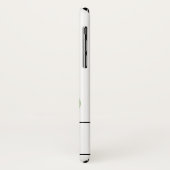 アルファベット文字B水色ラベンダーユーカリ Case-Mate iPhoneケース (裏面/左)