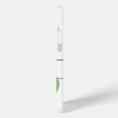 アルファベット文字B、水色ラベンダードラゴンフライ Case-Mate iPhoneケース (裏面 / 左)