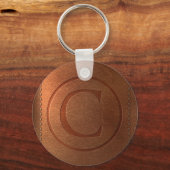 アルファベット文字C キーホルダー (正面)