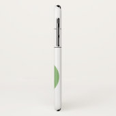 アルファベット文字Dラベンダーユーカリプタスドラゴンフライ Case-Mate iPhoneケース (裏面/左)