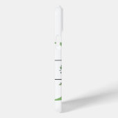 アルファベット文字D、水色ラベンダートンフライ Case-Mate iPhoneケース (裏面 / 右)