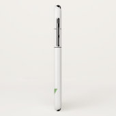 アルファベット文字Eラベンダーユーカリプタスドラゴンフライ Case-Mate iPhoneケース (裏面/左)