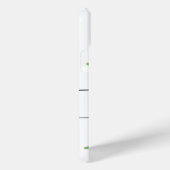 アルファベット文字E、水色ラベンダードラゴンフライ Case-Mate iPhoneケース (裏面 / 右)