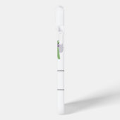 アルファベット文字F、水色ラベンダートンフライ Case-Mate iPhoneケース (裏面 / 左)