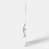 アルファベット文字G、水色ラベンダードラゴンフライ Case-Mate iPhoneケース (裏面 / 右)