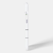 アルファベット文字I、水色ラベンダードラゴンフライ Case-Mate iPhoneケース (裏面 / 左)