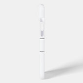 アルファベット文字J、水色ラベンダートンフライ Case-Mate iPhoneケース (裏面 / 左)