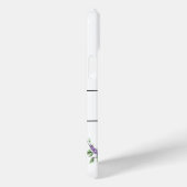 アルファベット文字J、水色ラベンダートンフライ Case-Mate iPhoneケース (裏面 / 右)