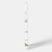 アルファベット文字K、水色ラベンダードラゴンフライ Case-Mate iPhoneケース (裏面 / 左)