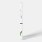 アルファベット文字L、水色ラベンダードラゴンフライ Case-Mate iPhoneケース (裏面 / 左)