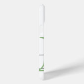 アルファベット文字M、水色ラベンダードラゴンフライ Case-Mate iPhoneケース (裏面 / 右)