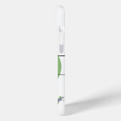 アルファベット文字Q、水色ラベンダードラゴンフライ Case-Mate iPhoneケース (裏面 / 左)