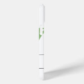 アルファベット文字T、水色ラベンダードラゴンフライ Case-Mate iPhoneケース (裏面 / 右)