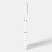 アルファベット文字U、水色ラベンダードラゴンフライ Case-Mate iPhoneケース (裏面 / 右)