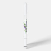 アルファベット文字W、水色ラベンダートンフライ Case-Mate iPhoneケース (裏面 / 右)