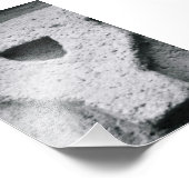 アルファベット文字Y3白黒4x6 フォトプリント (角)