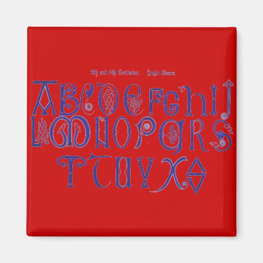 アルファベット磁石 マグネット (正面)