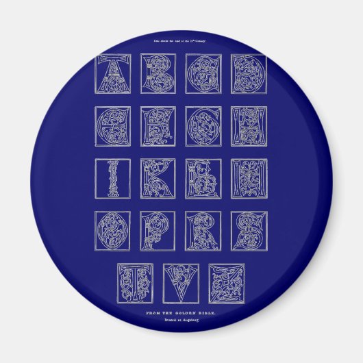 アルファベット磁石 マグネット (正面)