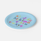 アルファベット紙プレート ペーパープレート (アングル)