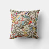 アルファベット装飾用クッション クッション (裏面)