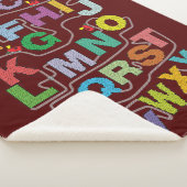 アルファベット迷路パズル鉄道 シェルパブランケット (3/4)