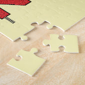 アルファベット迷路パズル鉄道 ジグソーパズル (側面)