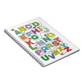 アルファベット迷路パズル鉄道 ノートブック (右側)