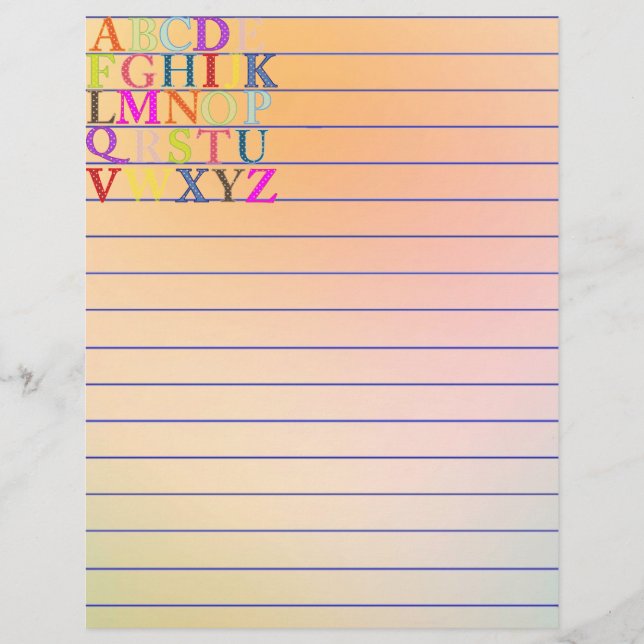 アルファベット (正面)