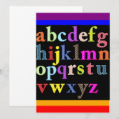 アルファベット (正面/裏面)