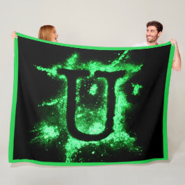 アルファベット(アルファベット) フリースブランケット