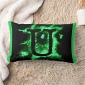 アルファベット(アルファベット) ランバークッション (ブランケット)