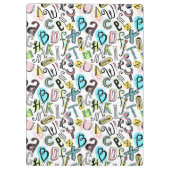 アルファベット クリップボード (裏面)