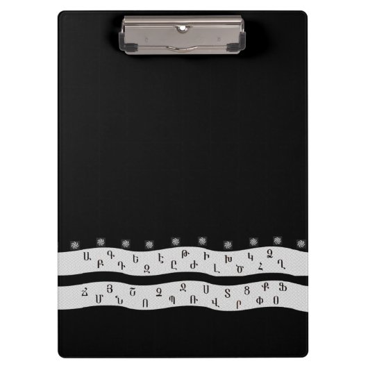 アルファベット クリップボード (正面)