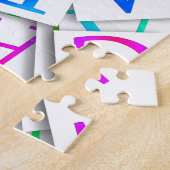 アルファベット ジグソーパズル (側面)